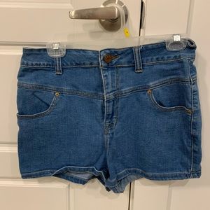 BDG Super High Rise Seam Shorts